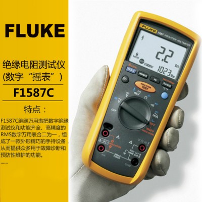Fluke绝缘电阻测试仪F1587FC福禄克