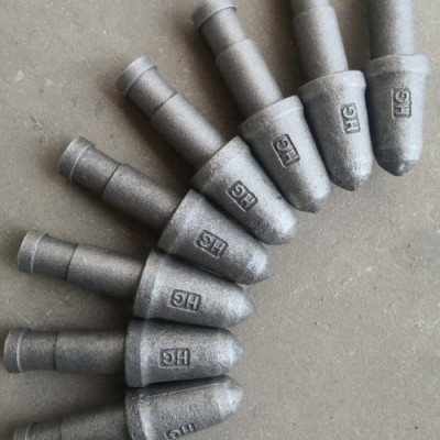 山东济南生产销售耐磨件无钎焊合金块铸造截齿