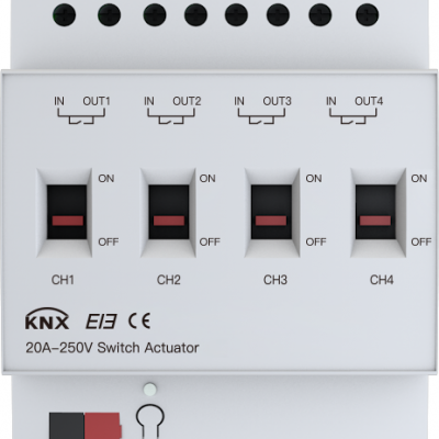 RXRL4.16A智能照明控制模块智能继电器开关驱动器