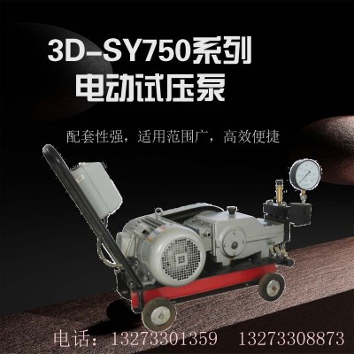 厂家3d-sy750型号电动打压泵  压力自控电动试压泵报价